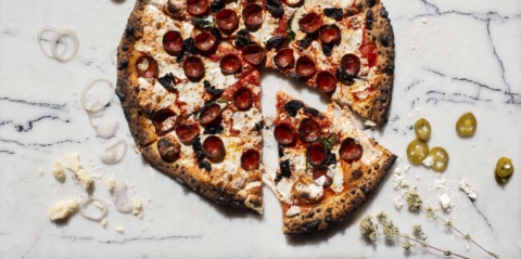 hvmagazine pizza cover meghan spiro food photography